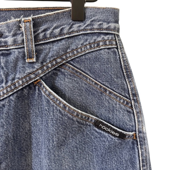 Vintage Rockies Jeans High-Rise 100% Cotton Medium Wash Size 32 XL - Picture 5 of 14